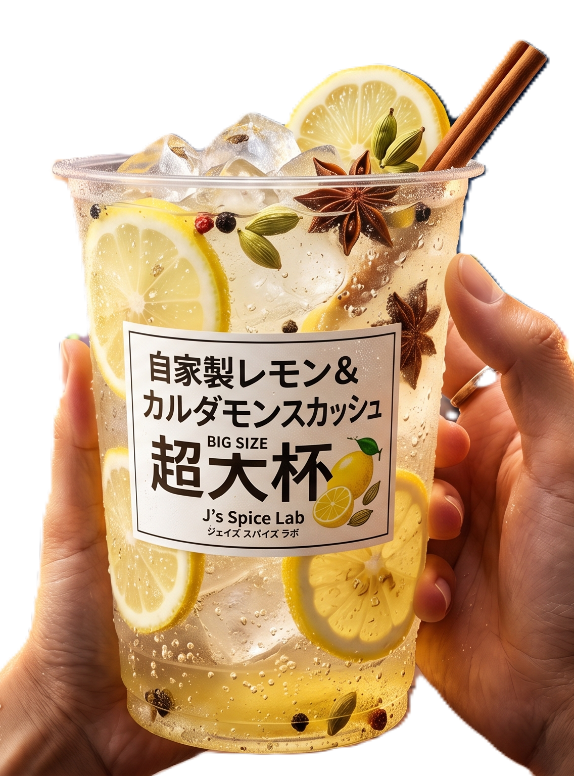 レモン＆カルダモンスカッシュ